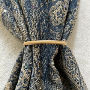 Vintage Monet Gold Tone Bangle Bracelet Signed Minimalist Classic